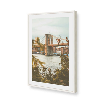 [Color:Opaque White], Picture of art in a Opaque White frame of the corner