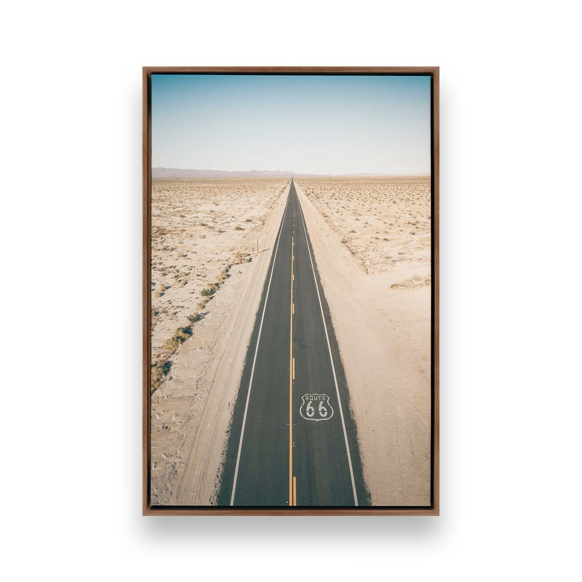 [Color:Walnut], Picture of art in a Walnut frame