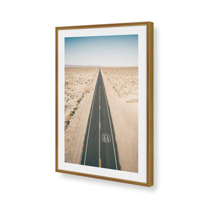 [Color:Polished Gold], Picture of art in a Polished Gold frame of the corner