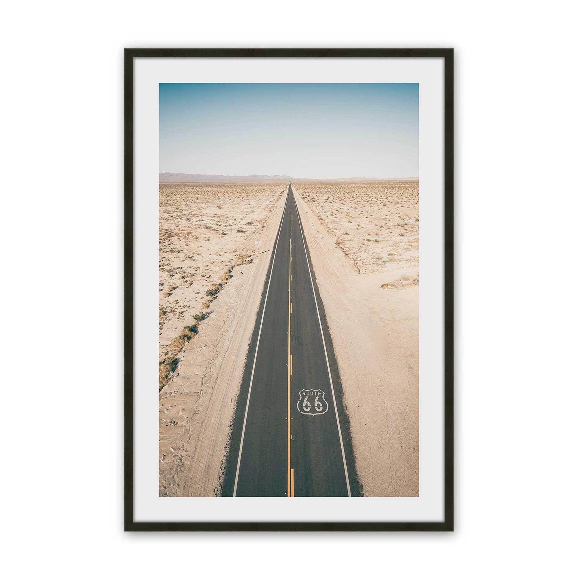 [Color:Satin Black], Picture of art in a Satin Black frame