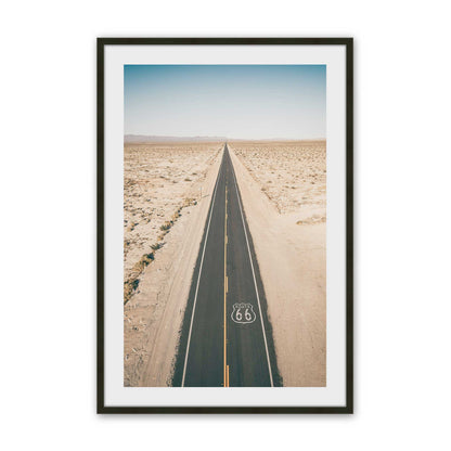 [Color:Satin Black], Picture of art in a Satin Black frame