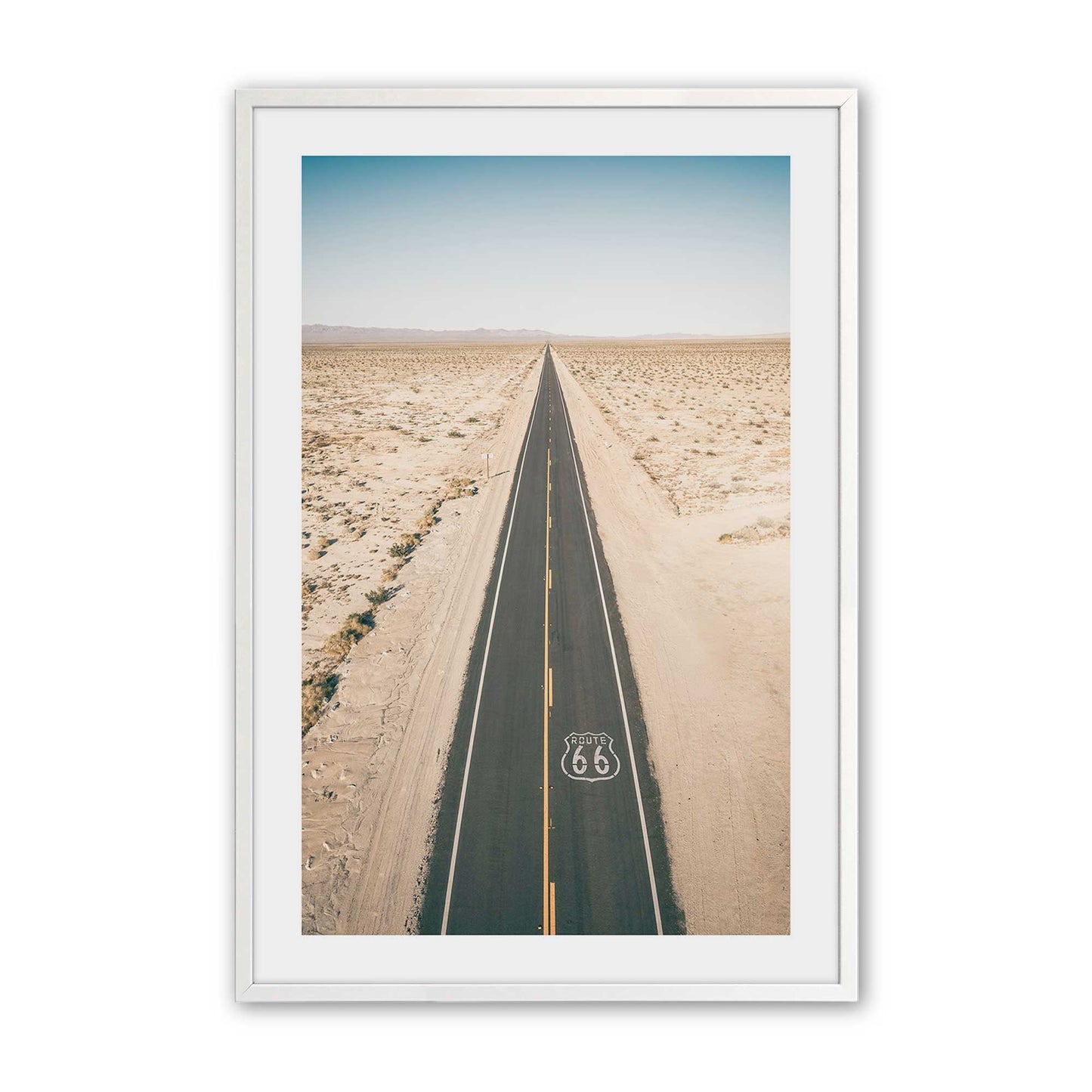 [Color:Opaque White], Picture of art in a Opaque White frame
