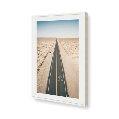 [Color:Opaque White], Picture of art in a Opaque White frame of the corner