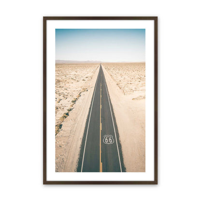 [Color:Brown], Picture of art in a Brown frame