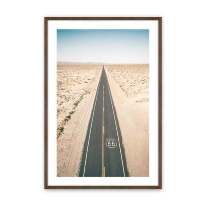 [Color:Walnut], Picture of art in a Walnut frame