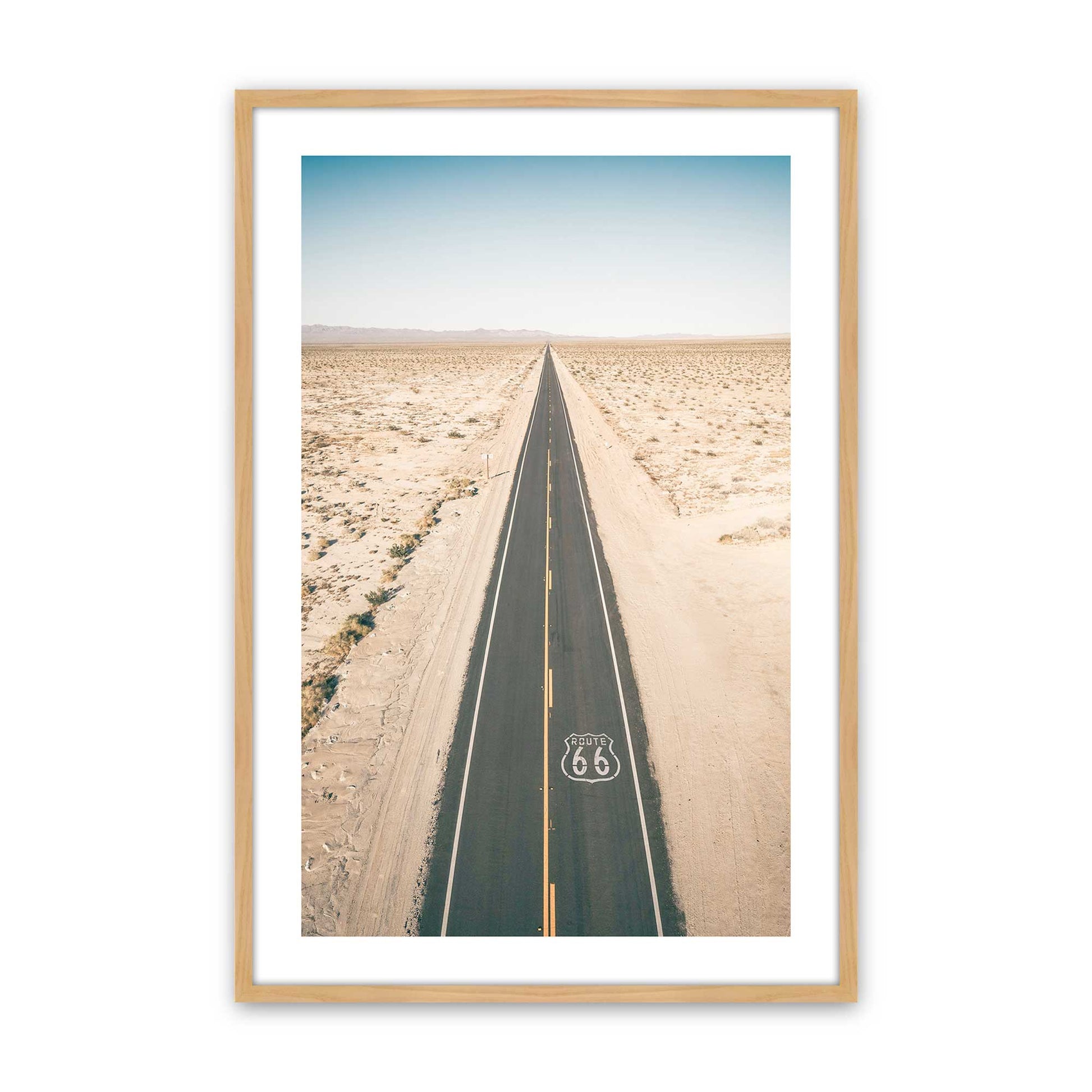 [Color:American Maple], Picture of art in a American Maple frame