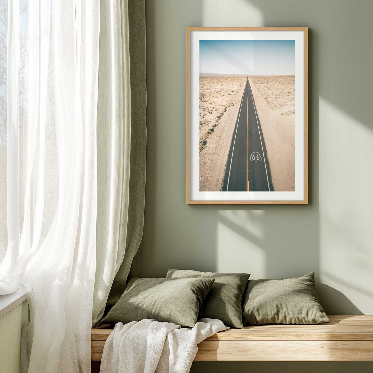 Picture of art in a room