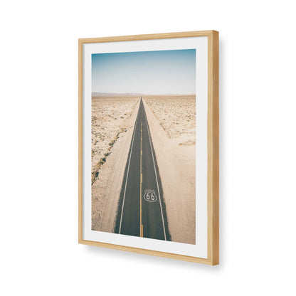 [Color:American Maple], Picture of art in a American Maple frame of the corner