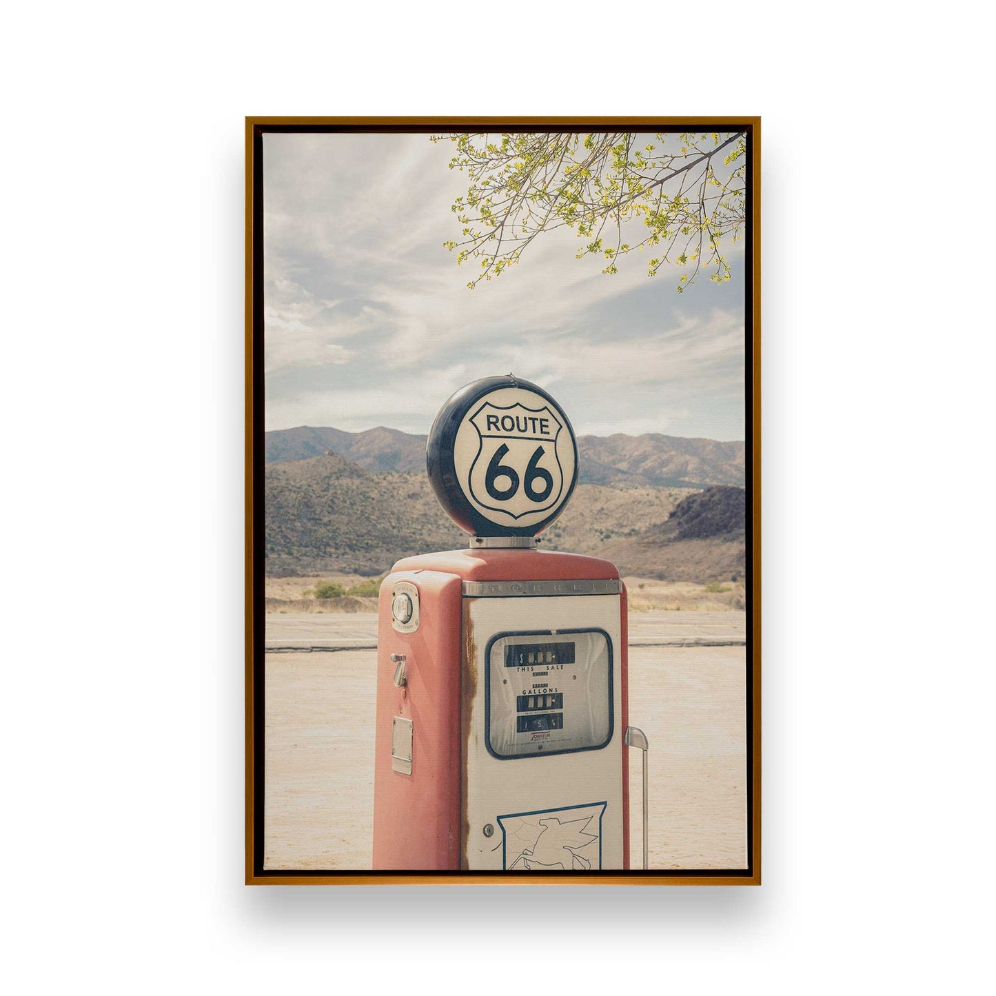 [Color:Polished Gold], Picture of art in a Polished Gold frame