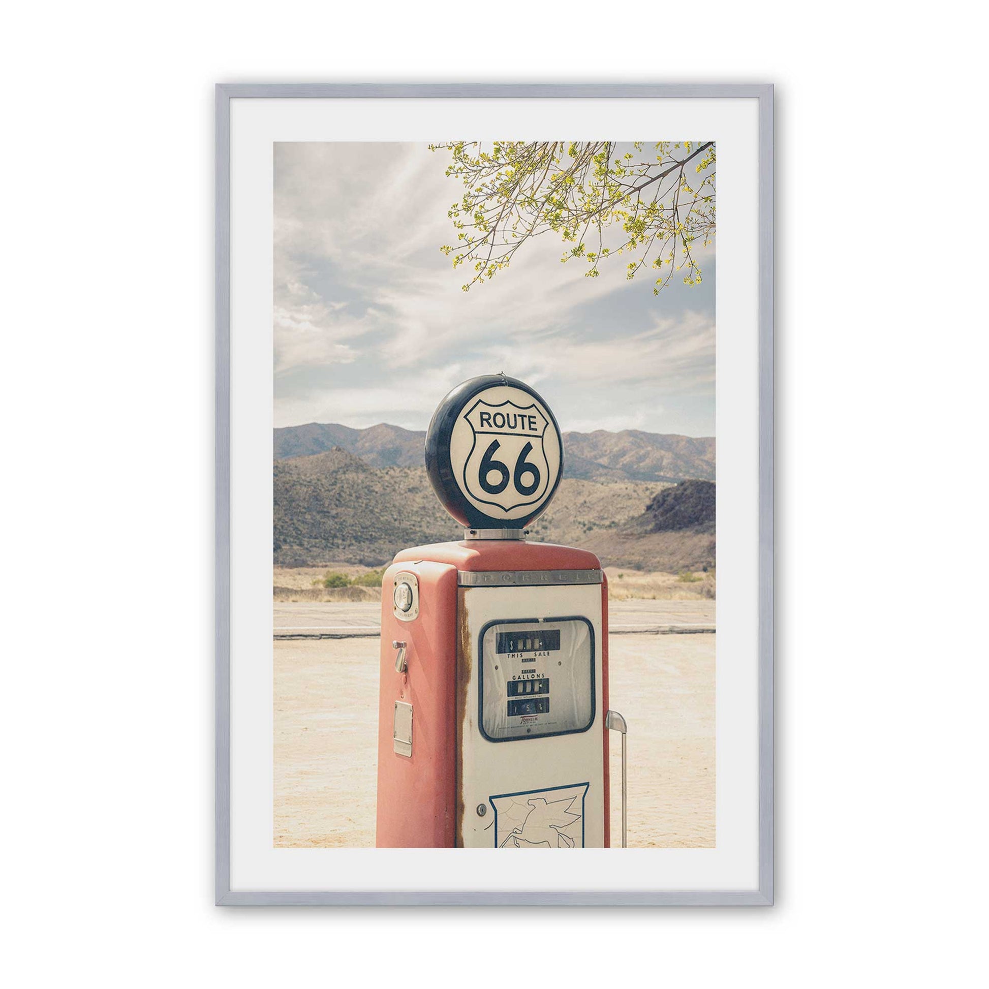 [Color:Polished Chrome], Picture of art in a Polished Chrome frame