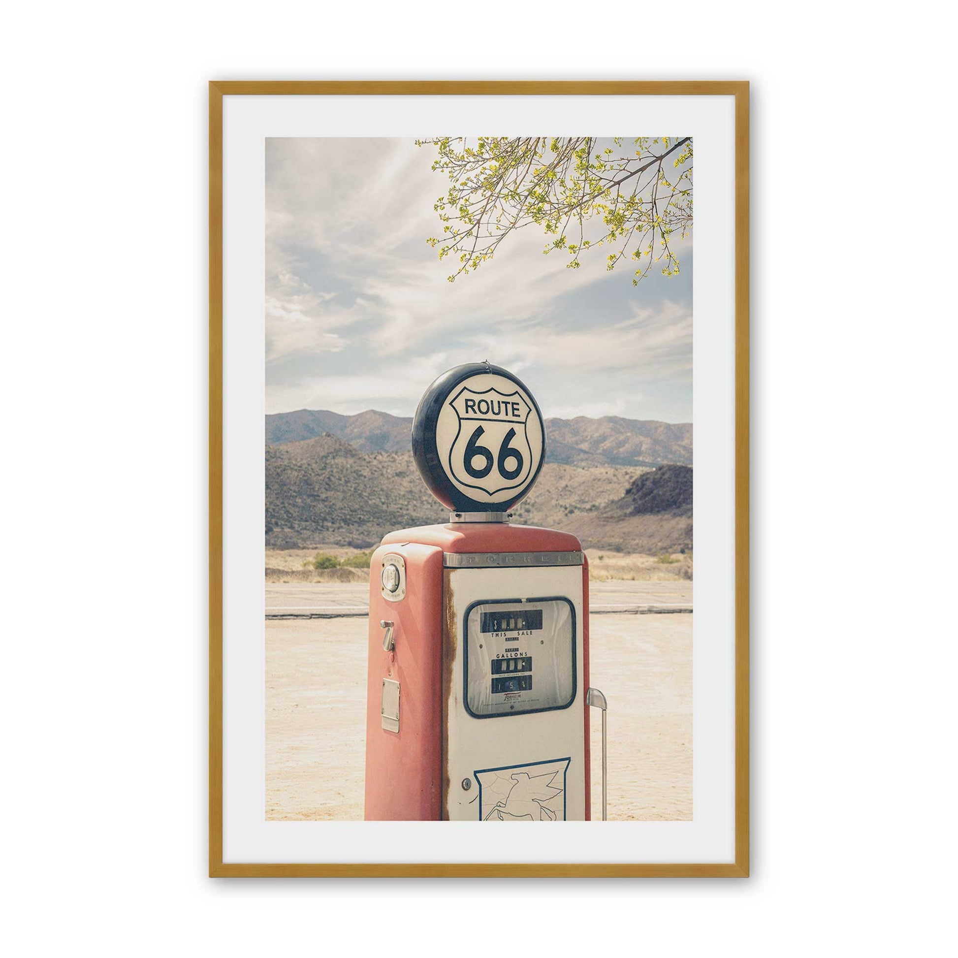 [Color:Polished Gold], Picture of art in a Polished Gold frame
