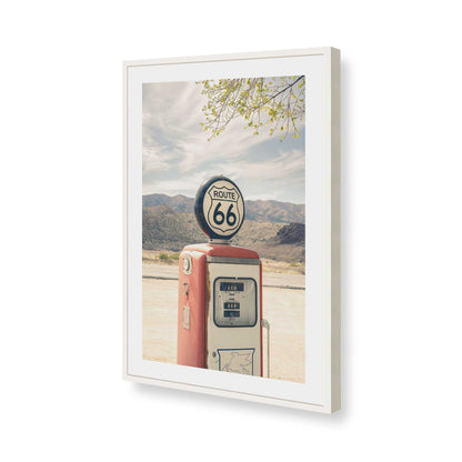 [Color:Opaque White], Picture of art in a Opaque White frame of the corner