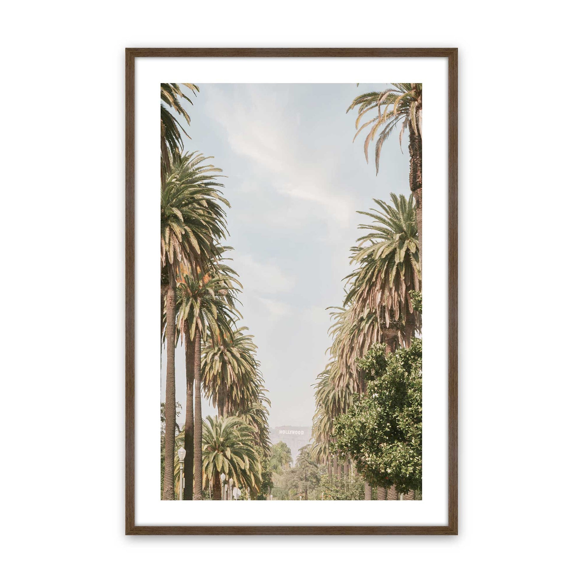 [Color:Walnut], Picture of art in a Walnut frame