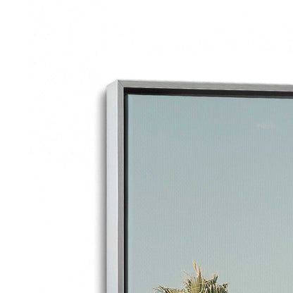 [Color:Polished Chrome], Picture of art in a Polished Chrome frame at an angle