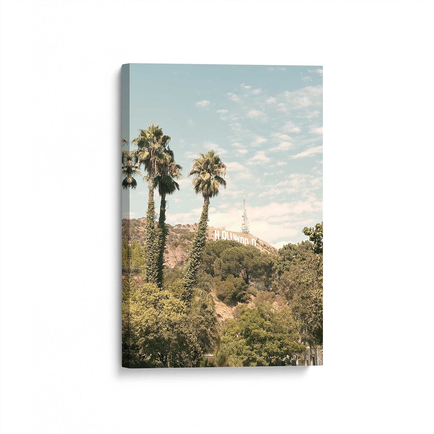 [Color:Stretched Canvas], Picture of art at an angle