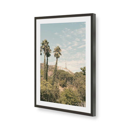 [Color:Satin Black], Picture of art in a Satin Black frame of the corner