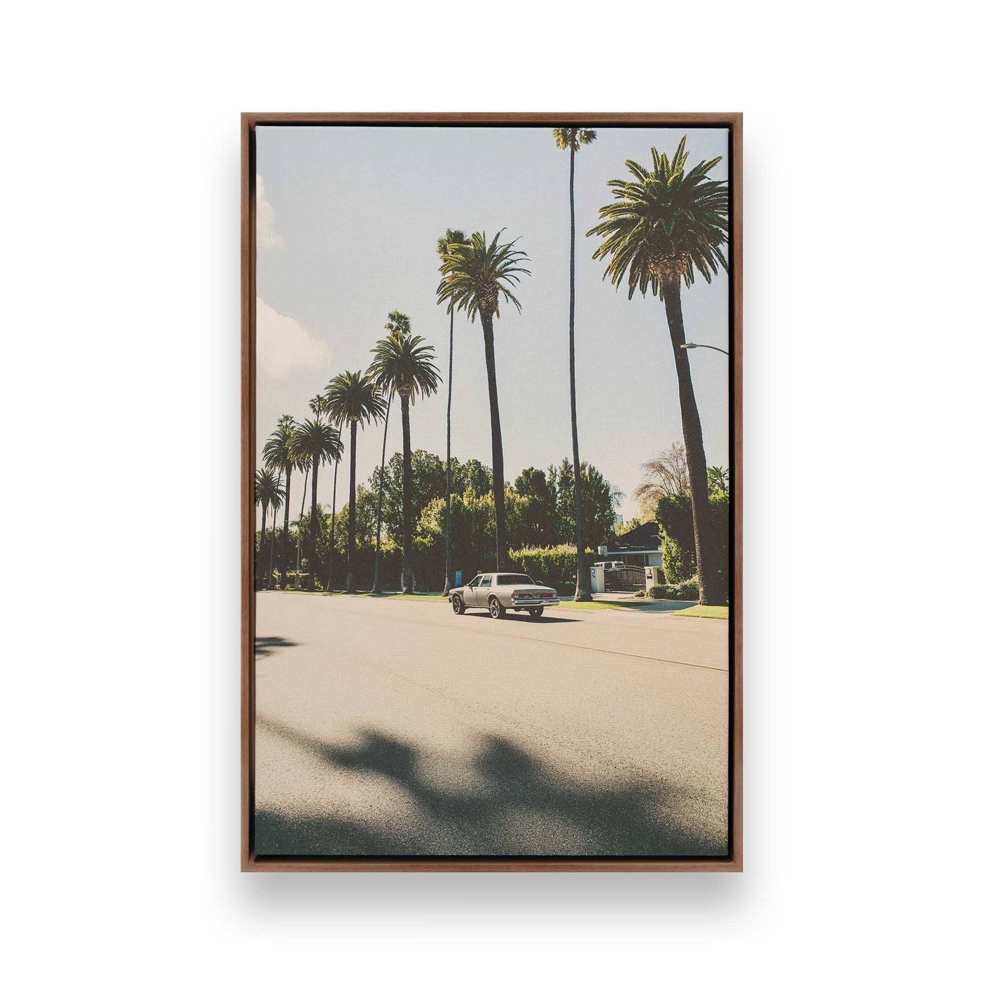 [Color:Walnut], Picture of art in a Walnut frame