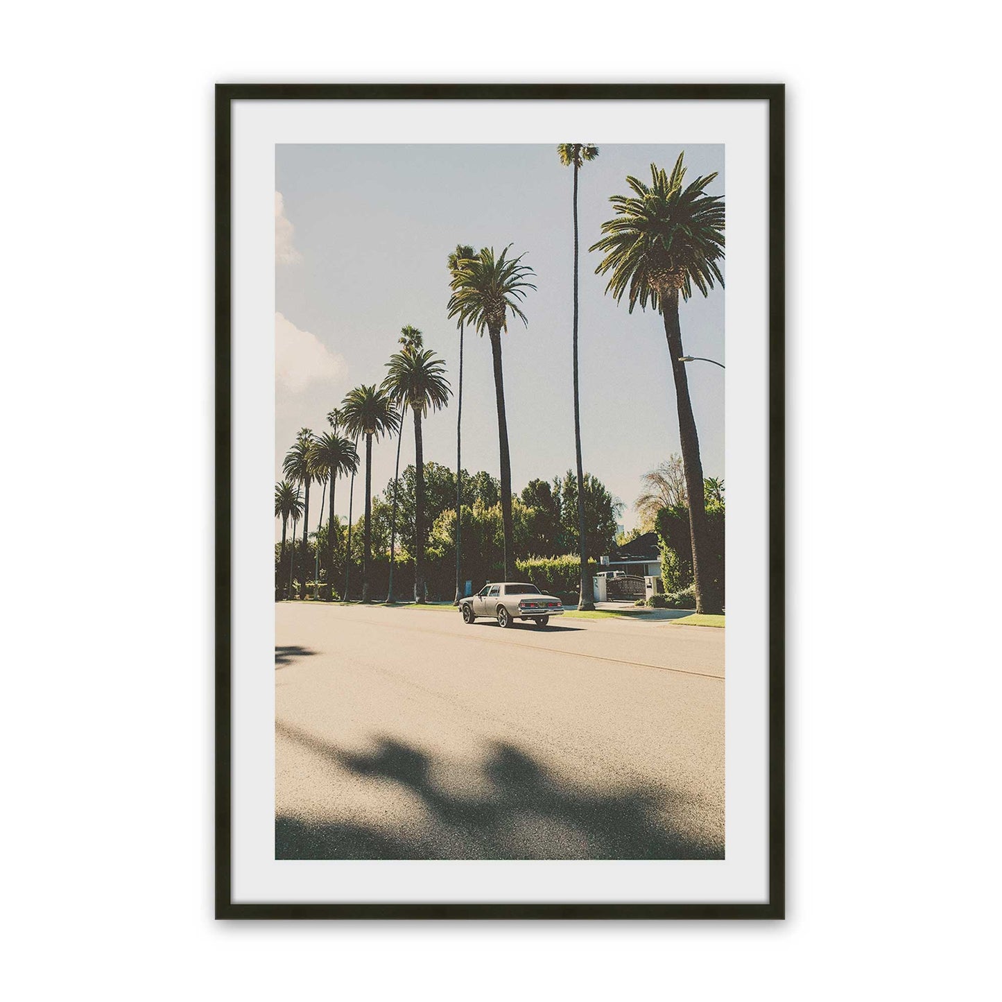[Color:Satin Black], Picture of art in a Satin Black frame