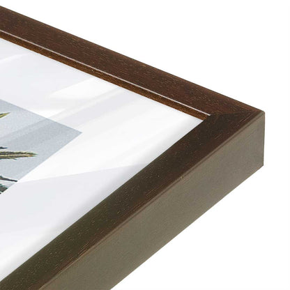 [Color:Belvinder Brown], Picture of art in a Belvinder Brown frame at an angle