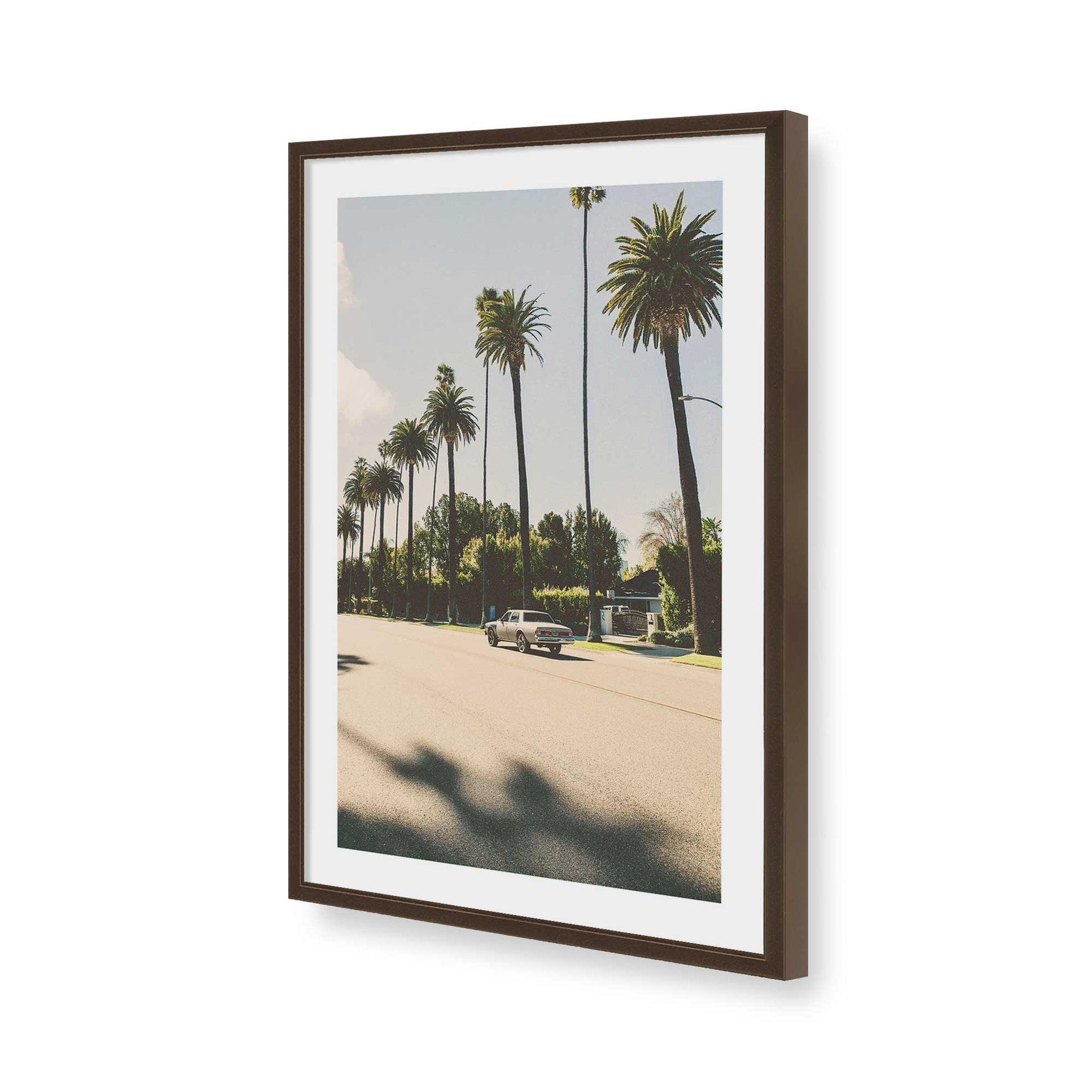 [Color:Belvinder Brown], Picture of art in a Belvinder Brown frame of the corner