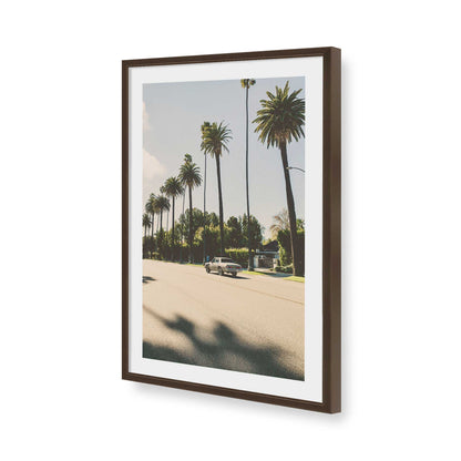 [Color:Belvinder Brown], Picture of art in a Belvinder Brown frame of the corner