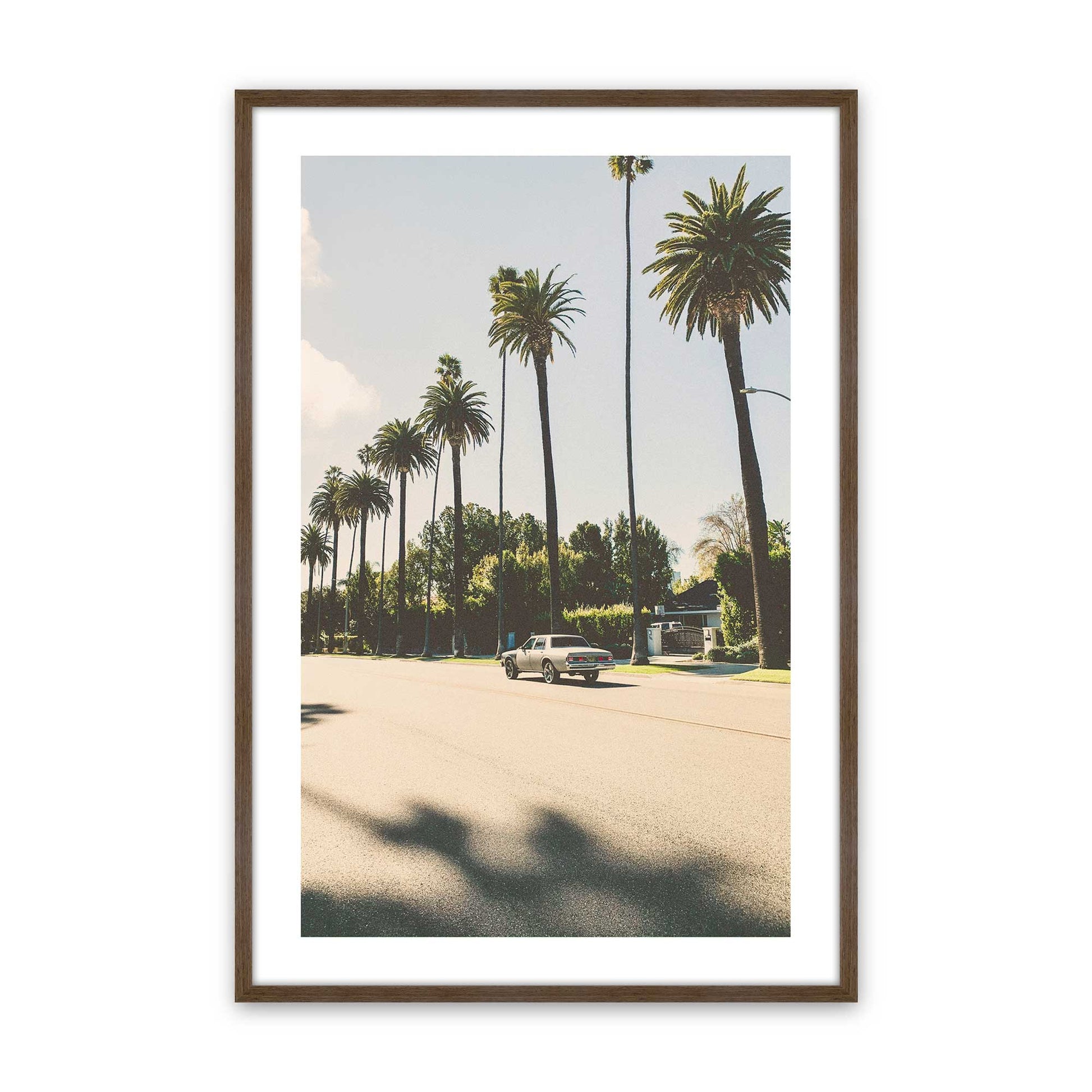 [Color:Walnut], Picture of art in a Walnut frame