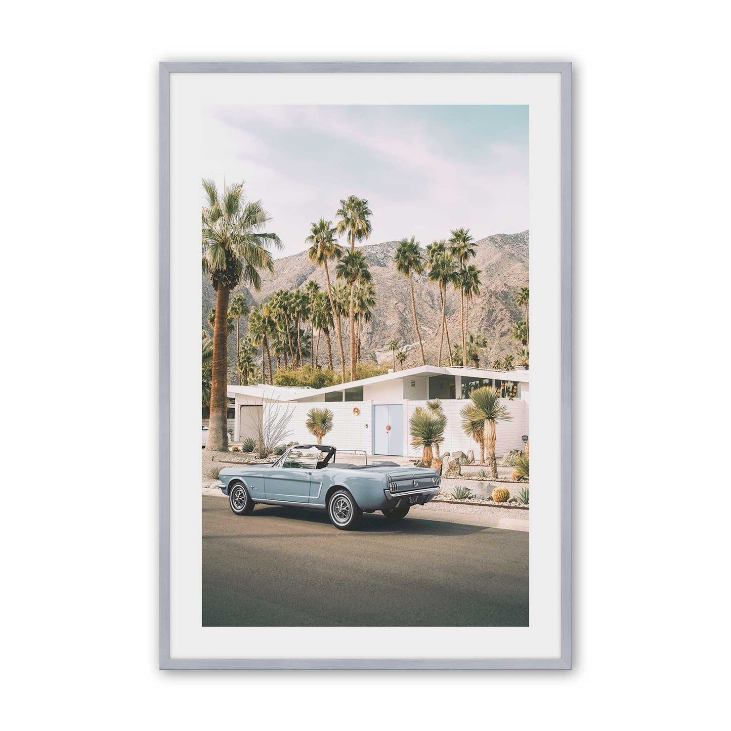 [Color:Polished Chrome], Picture of art in a Polished Chrome frame