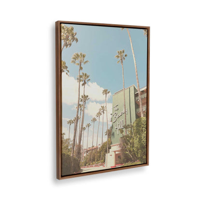 [Color:Walnut], Picture of the corner of the art
