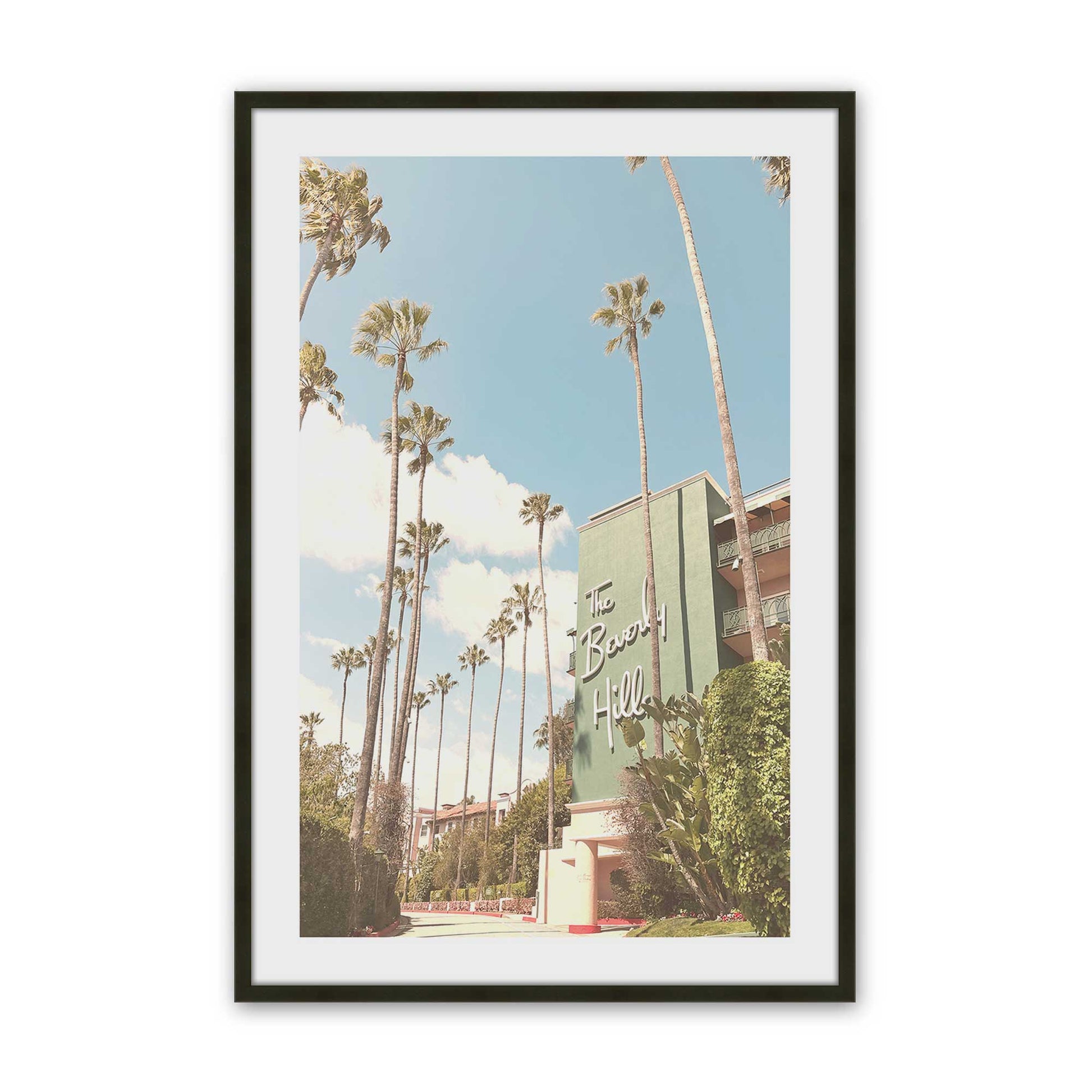 [Color:Satin Black], Picture of art in a Satin Black frame