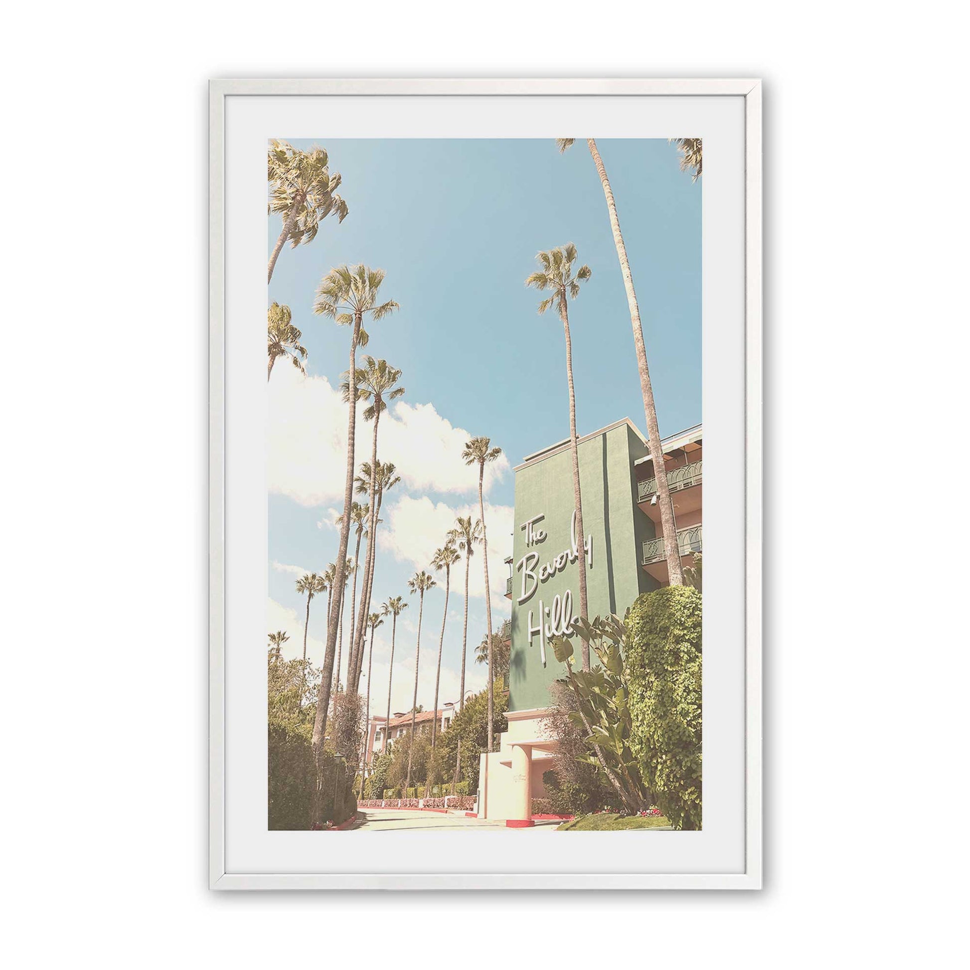 [Color:Opaque White], Picture of art in a Opaque White frame