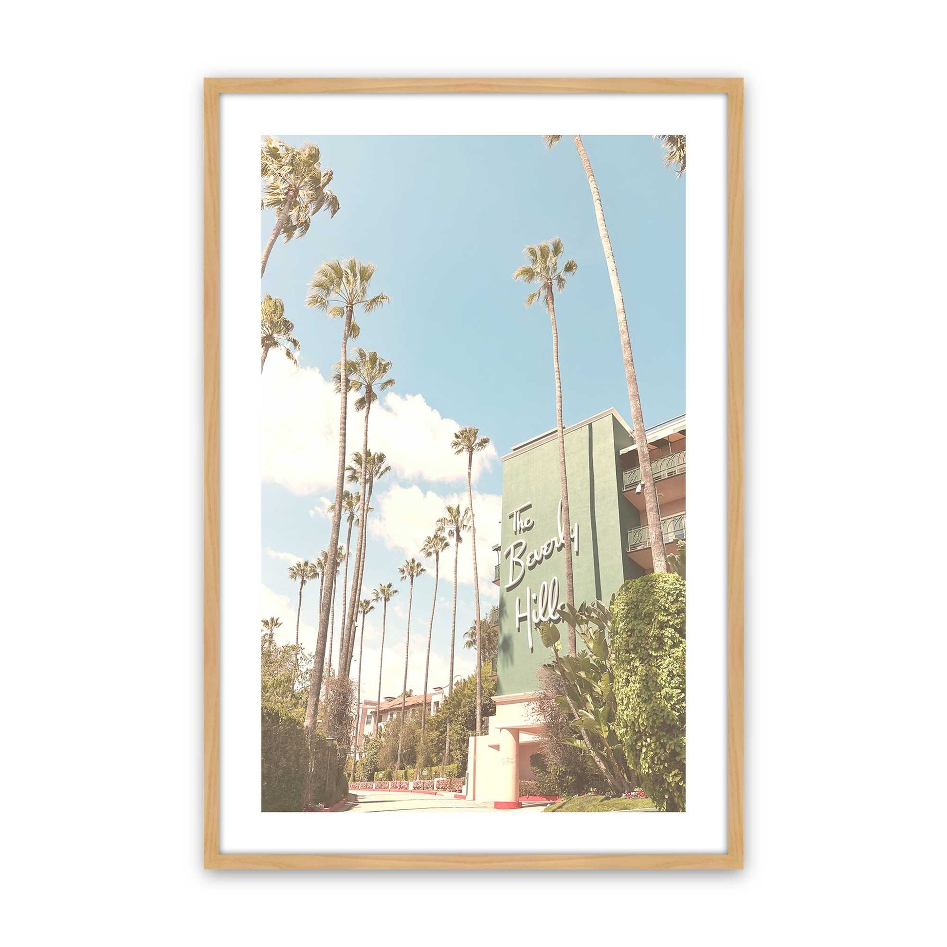 [Color:American Maple], Picture of art in a American Maple frame