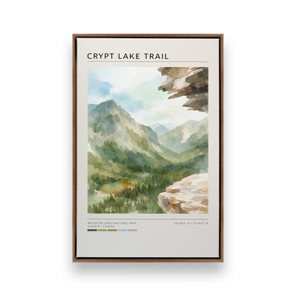 [Color:Walnut], Picture of art in a Walnut frame