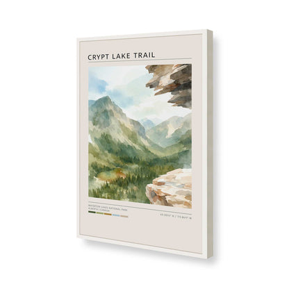 [Color:Opaque White], Picture of art in a Opaque White frame of the corner