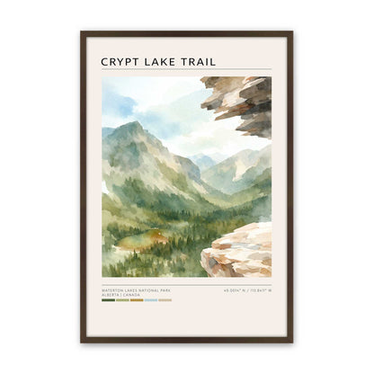 [Color:Belvinder Brown], Picture of art in a Belvinder Brown frame
