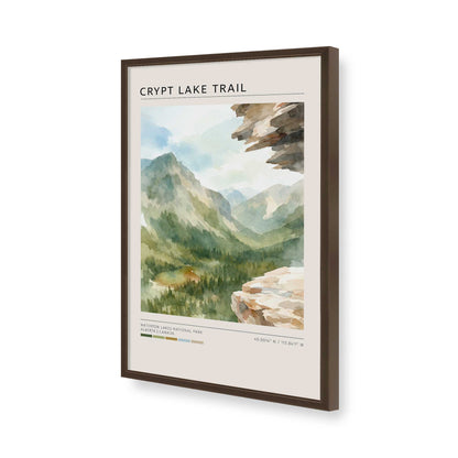 [Color:Belvinder Brown], Picture of art in a Belvinder Brown frame of the corner