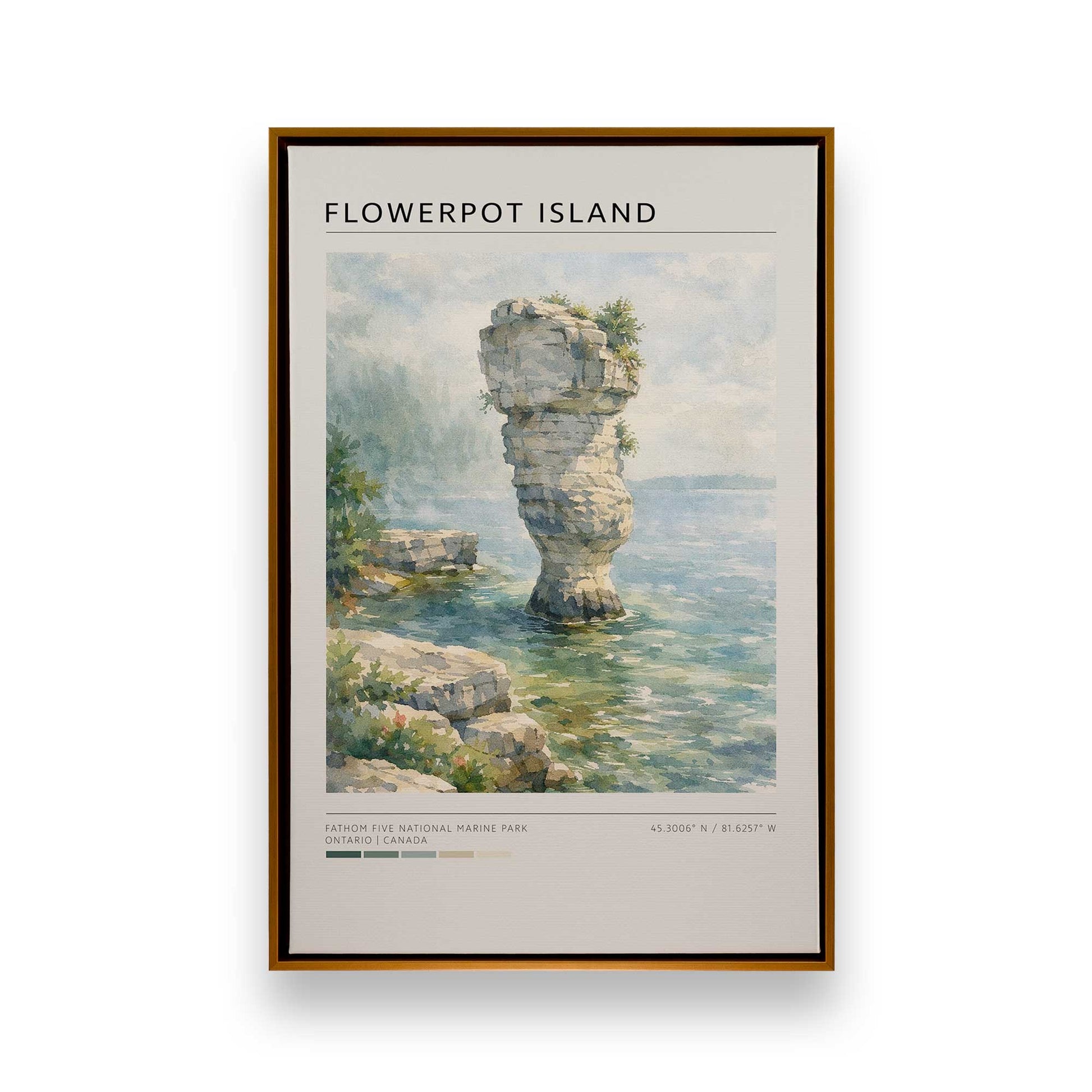 [Color:Polished Gold], Picture of art in a Polished Gold frame