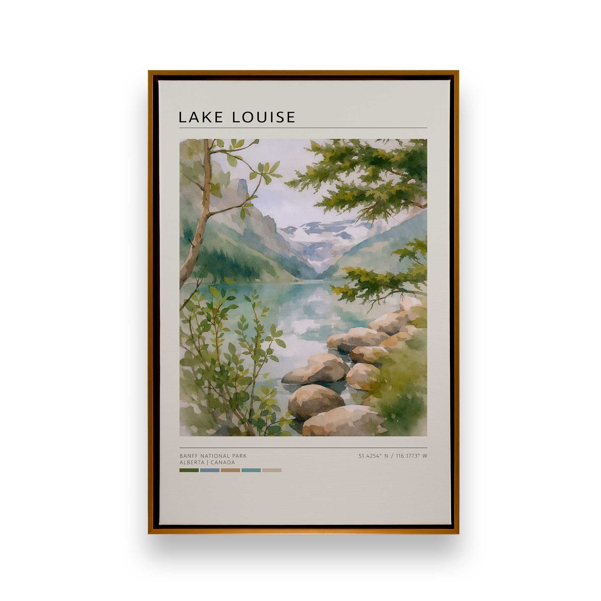 [Color:Polished Gold], Picture of art in a Polished Gold frame
