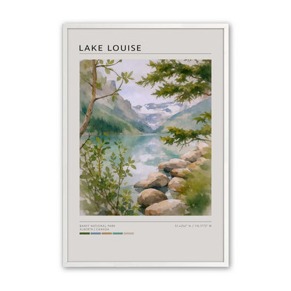 [Color:Opaque White], Picture of art in an Opaque White frame