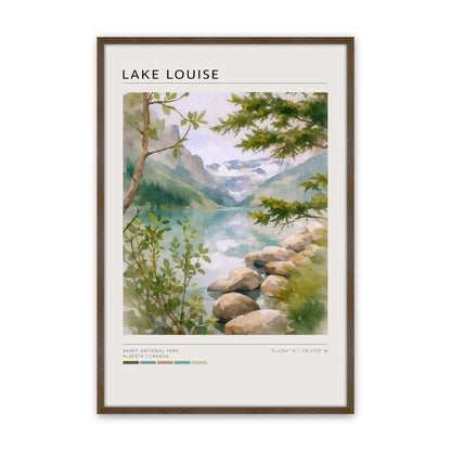 [Color:Walnut], Picture of art in a Walnut frame