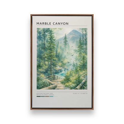 [Color:Walnut], Picture of art in a Walnut frame