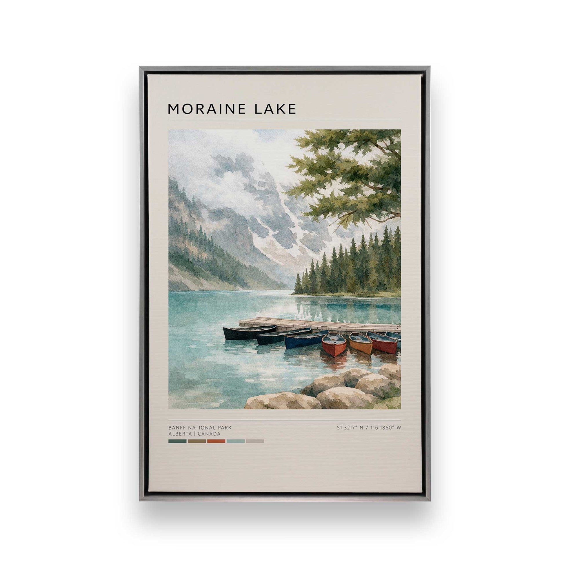 [Color:Polished Chrome], Picture of art in a Polished Chrome frame