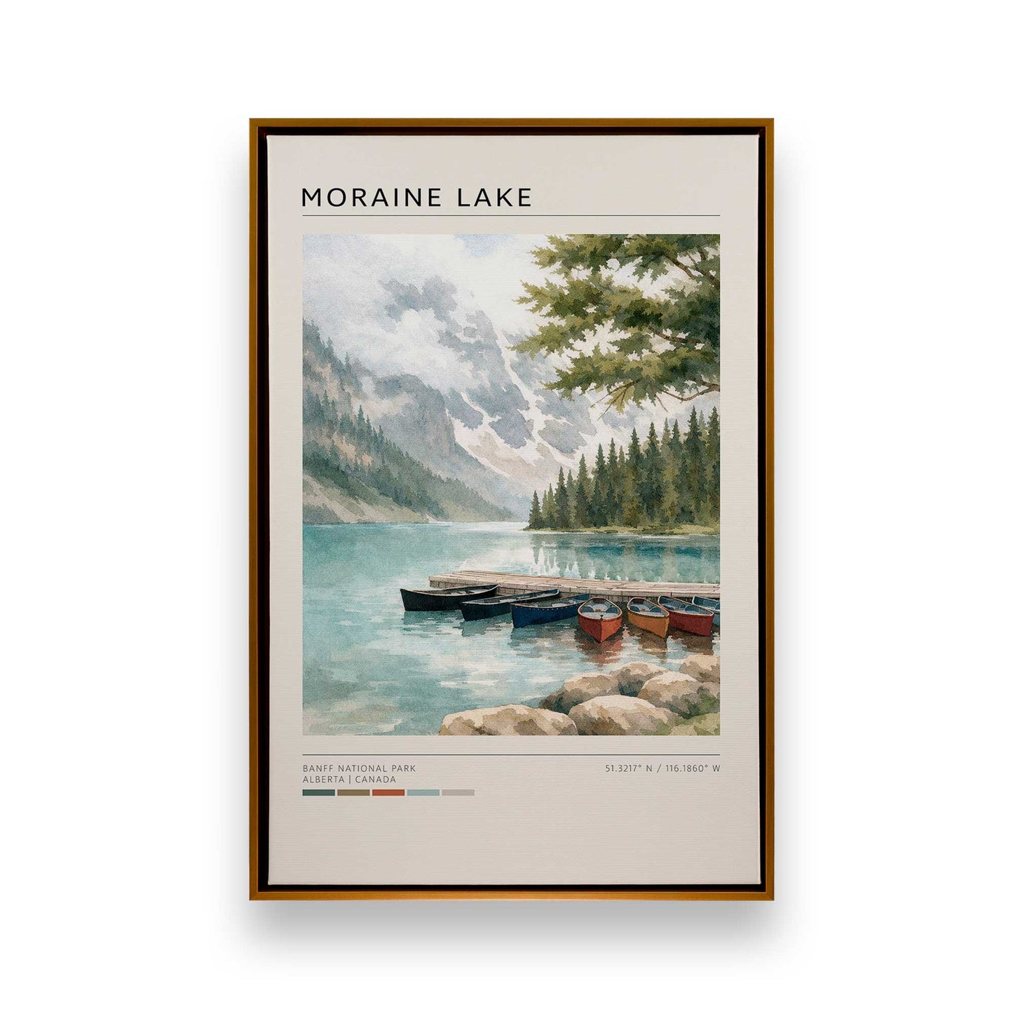 [Color:Polished Gold], Picture of art in a Polished Gold frame