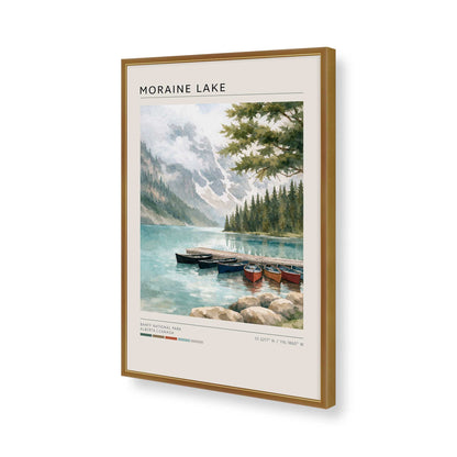 [Color:Polished Gold], Picture of art in a Polished Gold frame of the corner