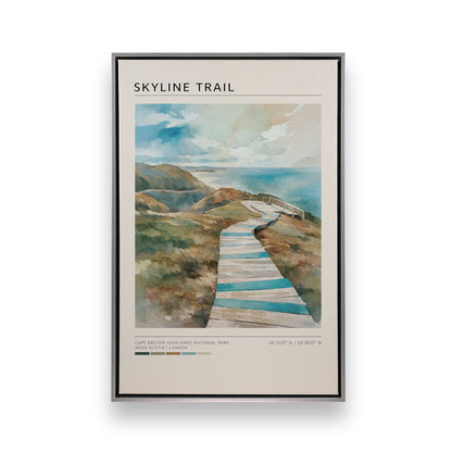 [Color:Polished Chrome], Picture of art in a Polished Chrome frame