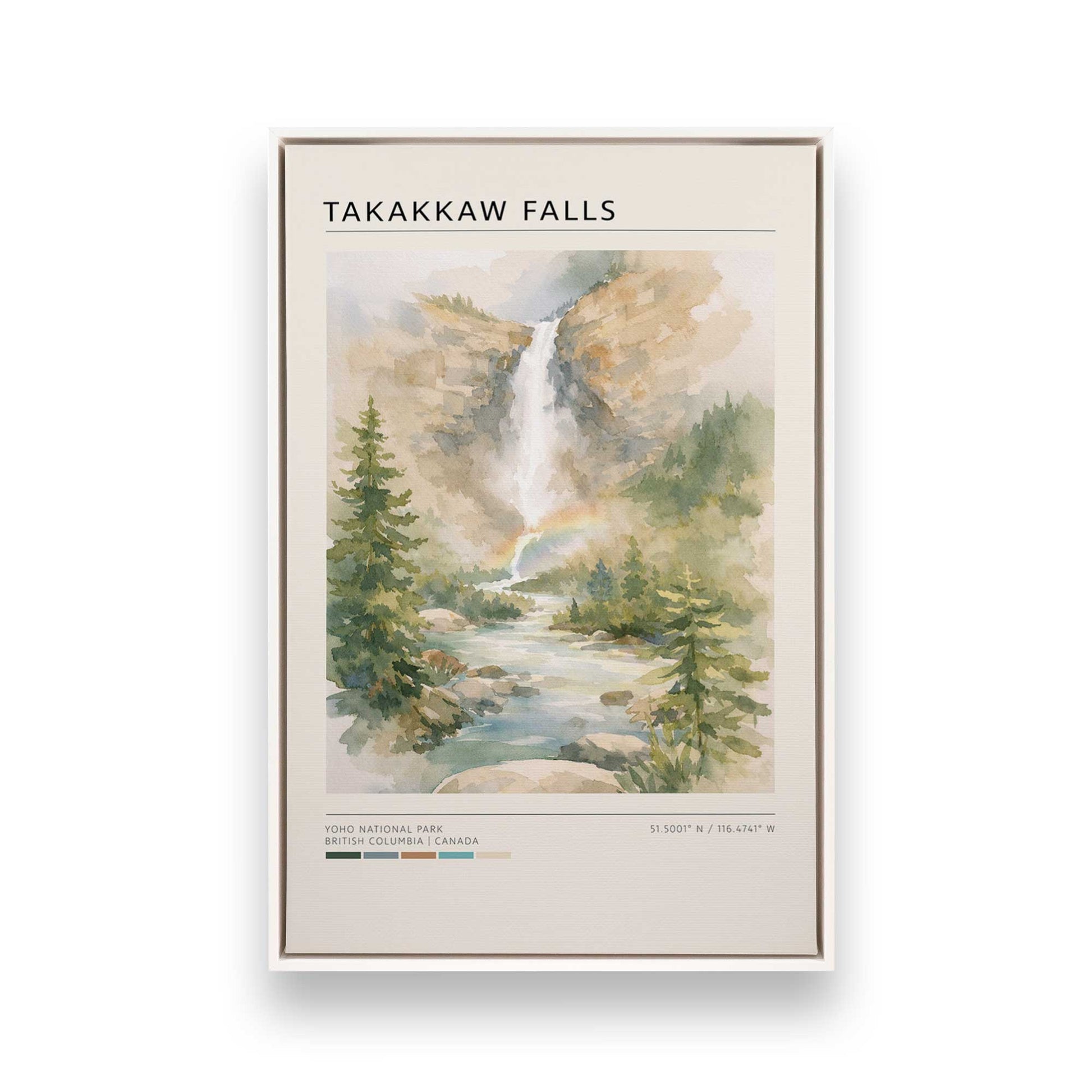 [Color:Opaque White], Picture of art in a White frame