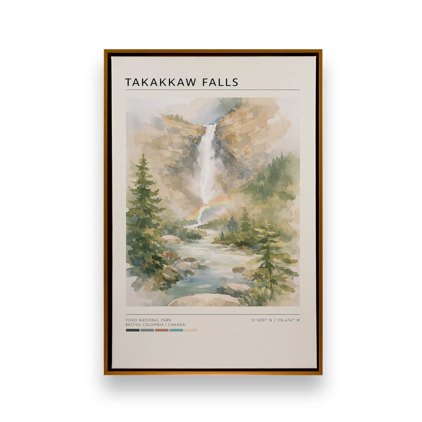 [Color:Polished Gold], Picture of art in a Polished Gold frame