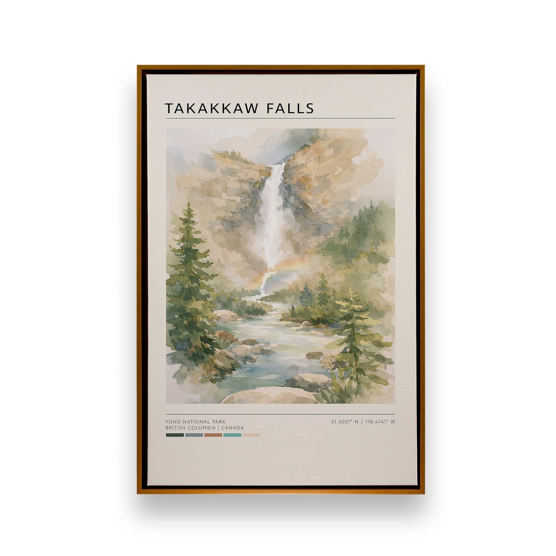 [Color:Polished Gold], Picture of art in a Polished Gold frame