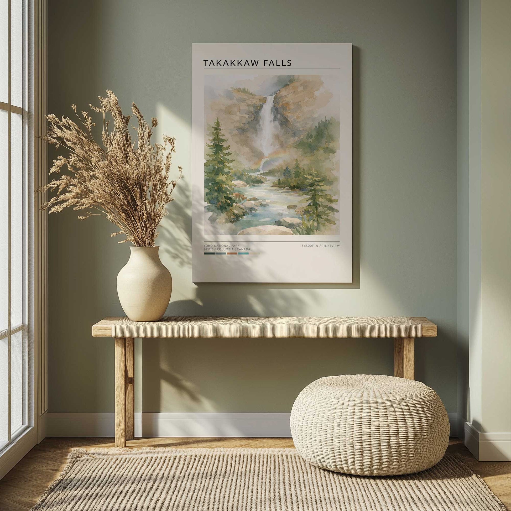 Picture of art in a room