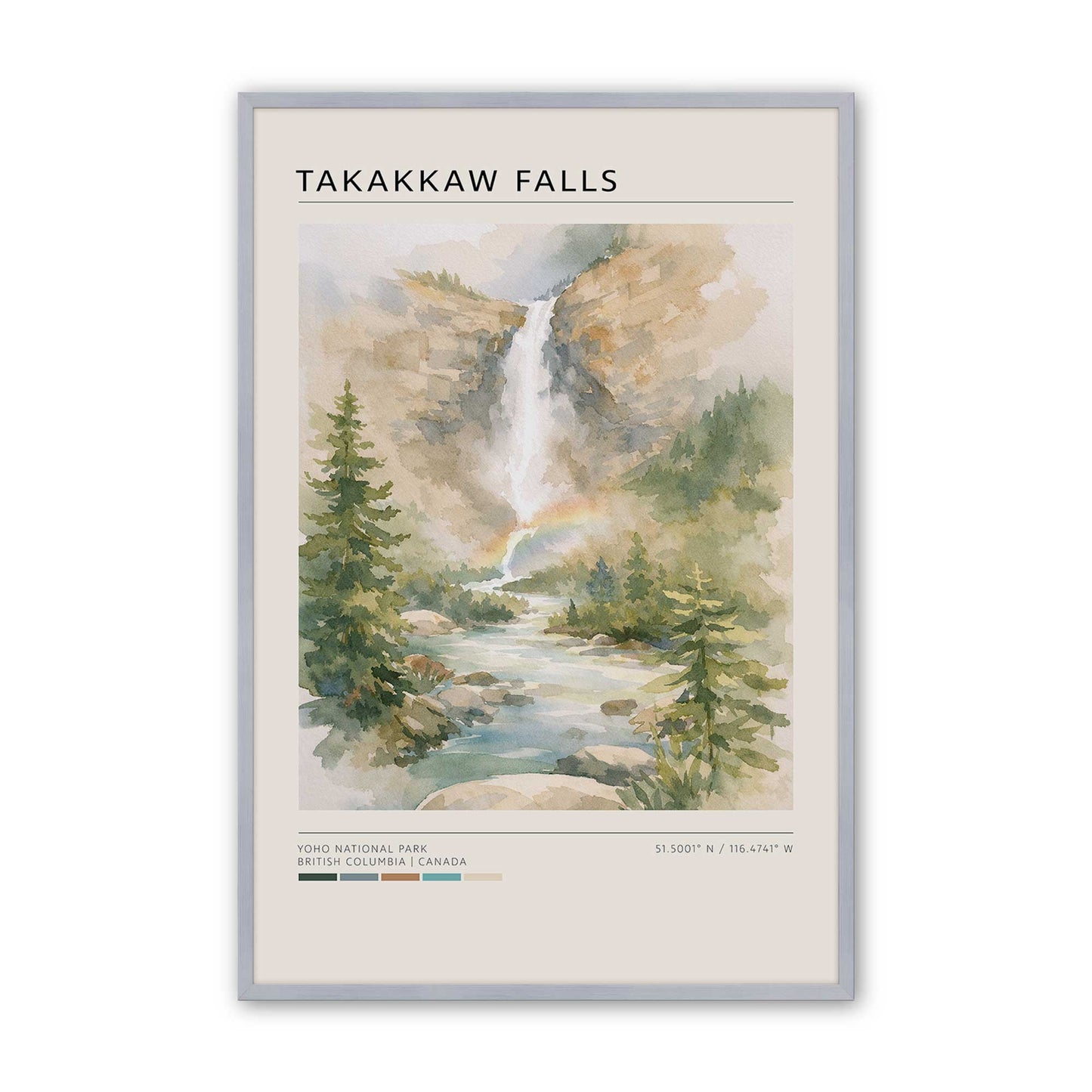 [Color:Polished Chrome], Picture of art in a Polished Chrome frame