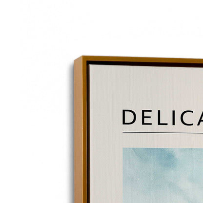 [Color:Polished Gold], Picture of art in a Polished Gold frame at an angle